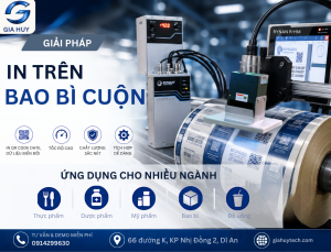 Giải pháp in bao bì cuộn